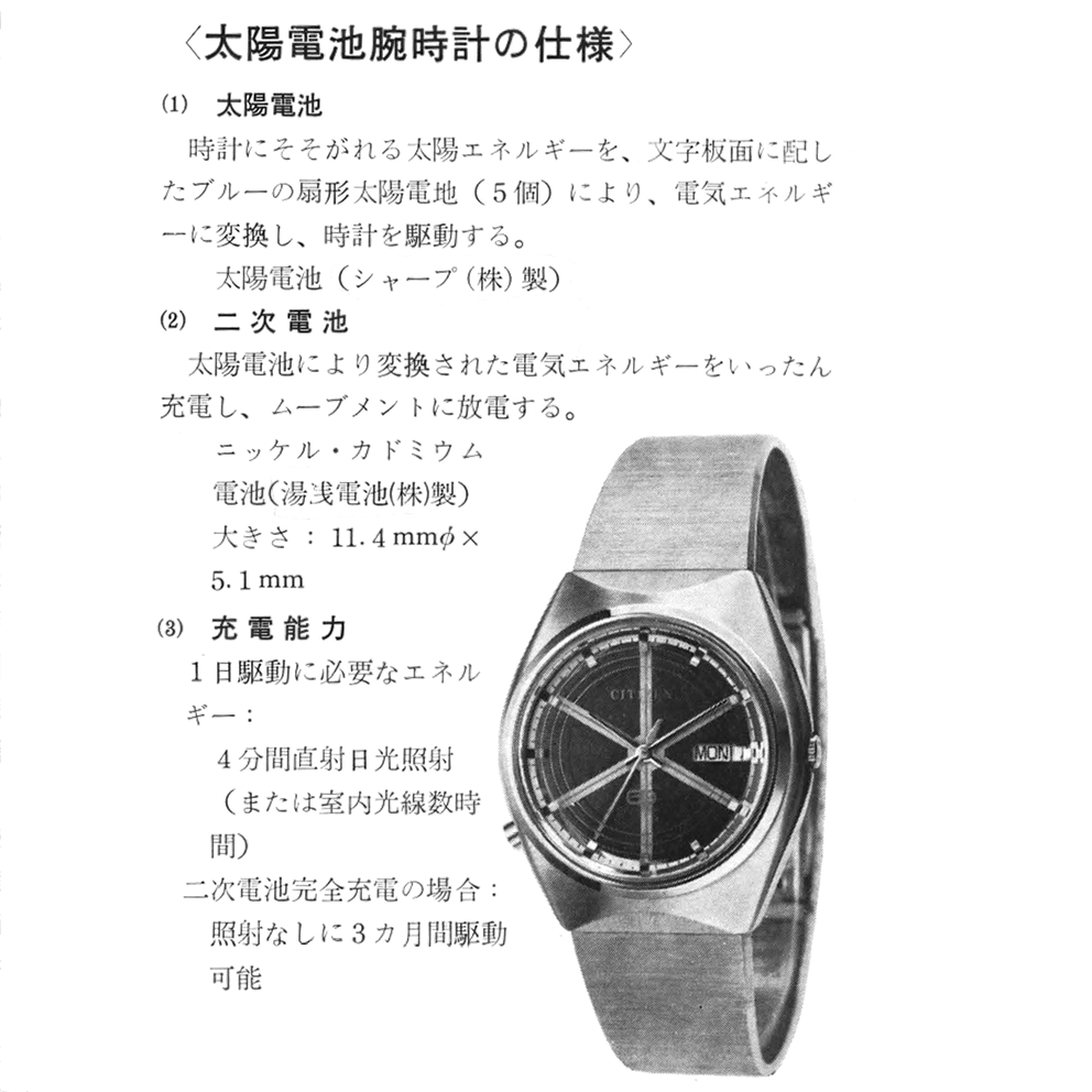World's First Analog Solar Watch - Citizen Crystron Solar Cell
